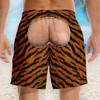 Custom Funny Men Swim Trunks - Personalized Birthday Gifts For Husband, Son, Grandson, Brother, Grandpa, Dad, Yourself - Worth A Second Look