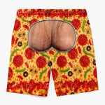 Custom Funny Men Swim Trunks - Personalized Birthday Gifts For Husband, Son, Grandson, Brother, Grandpa, Dad, Yourself - Walk With Confidence