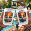 Custom Poolside Party Cups - Personalized Summer Vacation And Travel Gifts For Mom, Dad, Brother, Sister - Pool Days Forever