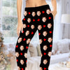 Custom Photo Pajama Pants - Personalized Anniversary Wedding Gifts For Husband And Wife, Him And Her - Sleeping In Your Funny Face