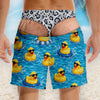 Custom Funny Men Swim Trunks - Personalized Birthday Gifts For Husband, Son, Grandson, Brother, Grandpa, Dad, Yourself - Suns Out Legs Out