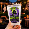 Custom Haunted House Party Cups - Personalized Halloween Gifts For Mom, Dad, Brother, Sister - Home Sweet Haunted Home