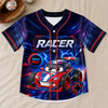 Custom Kids Baseball Jersey - Personalized Birthday Gifts For Kids - Future Racing Champion
