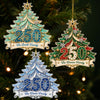 Custom Acrylic Ornament - Personalized America 250th Anniversary Christmas Gifts For Mom, Dad, Brother, Sister - Home For The Holidays