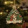 Custom Acrylic Ornament - Personalized America 250th Anniversary Christmas Gifts For Mom, Dad, Brother, Sister - Home For The Holidays