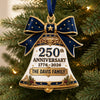 Custom Acrylic Ornament - Personalized America 250th Anniversary Christmas Gifts For Mom, Dad, Brother, Sister - Freedom Looks Good