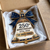 Custom Acrylic Ornament - Personalized America 250th Anniversary Christmas Gifts For Mom, Dad, Brother, Sister - Freedom Looks Good