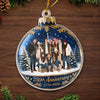 Custom Photo Acrylic Ornament - Personalized America 250th Anniversary Christmas Gifts For Mom, Dad, Brother, Sister - Bright Moments Together Always