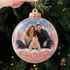 Custom Photo Acrylic Ornament - Personalized Christmas Baby Shower, Gender Reveal Gifts For New Moms, New Dads, New Parents - Love That Sparkles Forever