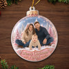 Custom Photo Acrylic Ornament - Personalized Christmas Baby Shower, Gender Reveal Gifts For New Moms, New Dads, New Parents - Love That Sparkles Forever