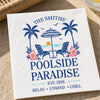 Custom Cocktail Napkins - Personalized Party Favor Gifts For Guests, Adults - Sunny Days Together