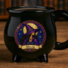 Custom Witchy 12oz Ceramic Cauldron Coffee Mug - Personalized Halloween Gifts For Witch, Wife, Daughter, Besties, Sisters, Granddaughter, Grandma, Mom, Yourself - Spooky Witchy Vibes