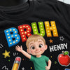 Custom Photo Youth T-shirt - Personalized Back To School Gifts For Kids - Ready To Explore