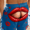 Custom Funny Men Swim Trunks - Personalized Birthday Gifts For Husband, Son, Grandson, Brother, Grandpa, Dad, Yourself - Summer Body Activated
