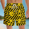 Custom Funny Men Swim Trunks - Personalized Birthday Gifts For Husband, Son, Grandson, Brother, Grandpa, Dad, Yourself - Bringing Sexy Back