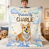 Custom Photo Blanket - Personalized Baby Shower, Gender Reveal Gifts For New Moms, New Dads, New Parents, Dog Cat Lovers - A New Little Love Has Arrived