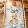 Custom Photo Blanket - Personalized Baby Shower, Gender Reveal Gifts For New Moms, New Dads, New Parents, Dog Cat Lovers - A New Little Love Has Arrived