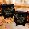 Custom 12oz Ceramic Cauldron Coffee Mug - Personalized Halloween Gifts For Wife, Daughter, Besties, Sisters, Granddaughter, Grandma, Mom, Yourself - Born To Bewitch