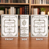 Custom Book Vase - Personalized Anniversary Wedding Gifts For Husband And Wife, Him And Her - Every Page Leads Us Home