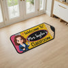 Custom Classroom Decor Shaped Doormat - Personalized Back To School Gifts For Teachers - One Class One Family