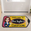 Custom Classroom Decor Shaped Doormat - Personalized Back To School Gifts For Teachers - One Class One Family