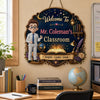 Custom Classroom Decor Wood Sign - Personalized Back To School Gifts For Teachers - Best Teacher, Best Classroom Ever