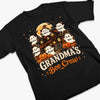 Custom Boo Crew T-shirt, Hoodie - Personalized Halloween Birthday Gifts For Mom, Grandma - Our Happy Haunted Crew