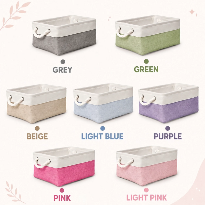 Custom Storage Basket - Personalized Bookish Gifts For Book Lovers, Bookworms, Readers - Happiness Is A Full Bookshelf