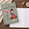 Custom Reading Journal - Personalized Bookish Gifts For Book Lovers, Bookworms, Readers - Books Are My Escape