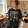 Custom Washed Cotton T-shirt - Personalized Teacher Appreciation, Back To School Gifts For Teachers - Guess Who’s Back