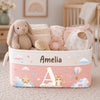 Custom Storage Basket - Personalized Baby Shower, Gender Reveal Gifts For New Moms, New Dads, New Parents - Dream Big My Little Star