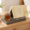 Custom Wooden Book Holder - Personalized Bookish Gifts For Book Lovers, Bookworms, Readers - Stories Stay Forever