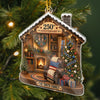 Custom Acrylic Ornament - Personalized America 250th Anniversary Christmas Gifts For Mom, Dad, Brother, Sister - United We Stand Together We Cozy