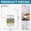 Custom Photo New Home Kitchen Towel - Personalized Anniversary Christmas Wedding Gifts For Husband And Wife, Him And Her - Home Sweet New Beginning