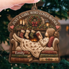 Custom Wood Ornament - Personalized Christmas  Bookish Gifts For Book Lovers, Bookworms, Readers - My Weekend Is Fully Booked
