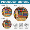 Custom Classroom Decor Wood Sign - Personalized Back To School Gifts For Teachers - Inspire, Love And Teach