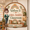 Custom Classroom Decor Wood Sign - Personalized Back To School Gifts For Teachers - Little Moments, Big Impact