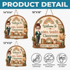 Custom Classroom Decor Wood Sign - Personalized Back To School Gifts For Teachers - Little Moments, Big Impact