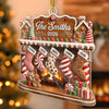 Custom Acrylic Ornament - Personalized Christmas Birthday Gifts For Mom, Dad, Brother, Sister - Christmas Feels Like Home
