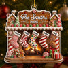 Custom Acrylic Ornament - Personalized Christmas Birthday Gifts For Mom, Dad, Brother, Sister - Christmas Feels Like Home