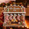 Custom Acrylic Ornament - Personalized Christmas Birthday Gifts For Mom, Dad, Brother, Sister - Christmas Feels Like Home