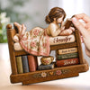 Custom 2-Layered Wooden Plaque - Personalized Bookish Gifts For Book Lovers, Bookworms, Readers - One More Story Awaits