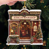 Custom Acrylic Ornament - Personalized Christmas Bookish Gifts For Book Lovers, Bookworms, Readers - Find Me In The Bookshop