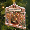 Custom Acrylic Ornament - Personalized Christmas Bookish Gifts For Book Lovers, Bookworms, Readers - Books Are My Sanctuary