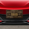 Custom License Plate - Personalized Anniversary Wedding Gifts For Husband And Wife, Him And Her - Love Never Gets Old