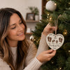 Our First Christmas As A Family - Family Personalized Custom Ornament - Wood Custom Shaped - Christmas Gift For Family Members