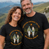 Custom Hiking T-shirt, Hoodie - Personalized Birthday Camping Gifts For Campers, Husband And Wife, Him And Her - Adventure Partners For Life