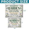 Custom Home Decor Metal Sign - Personalized  Birthday Garden Gifts For Gardeners - Planting Smiles, Growing Happiness