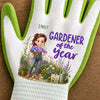 Custom Coated Grip Gardening Gloves - Personalized Birthday Garden Gifts For Gardeners - Garden Days Happy Hearts