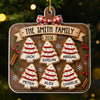 Custom Acrylic Ornament - Personalized Christmas Birthday Gifts For Mom, Dad, Brother, Sister - Baked With Love